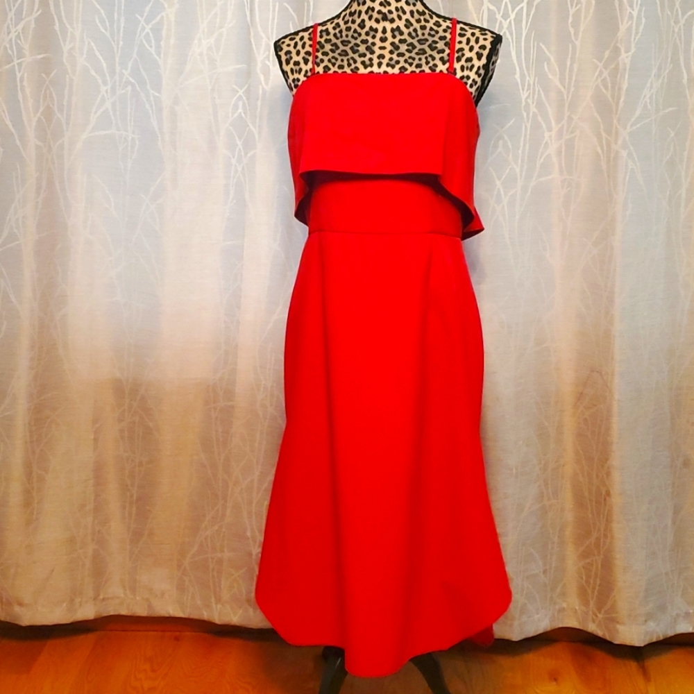 EUC Chelsea 28 Red Dress - Picture 1 of 8